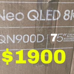 Samsung 75 8K NEO QLED LED LCD TV
