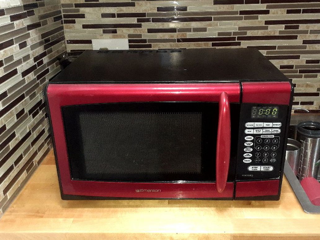 Emerson Red Microwave