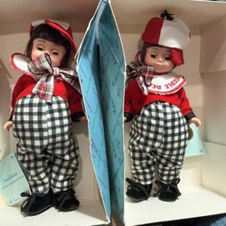 Vintage Storyland Dolls Tweedledum & Tweedledee – Matching Pair w/ Boxes