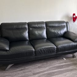 Leather Sofa 