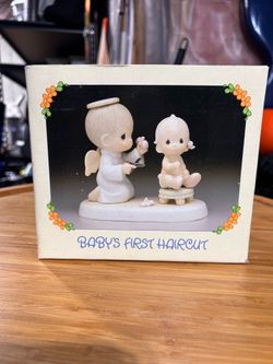 Precious Moments "Baby's First Haircut"