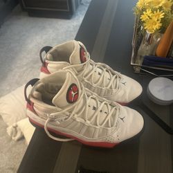 Jordan Jumpman Team 1 (Men’s Size 10.5) – Classic White/Black/Red – Used