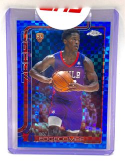 2025 Topps Chrome Blue Xfractor VJ Edgecombe