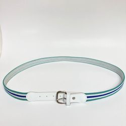 Vintage Women’s Striped Belt - Size (36)