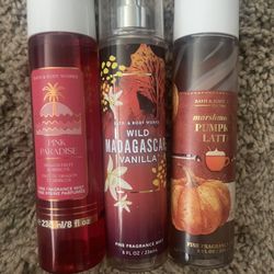 Bath and Body Works  Sprays