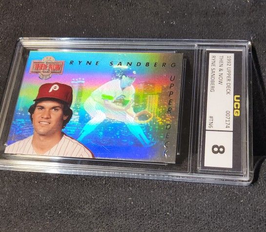 1992 UPPER DECK THEN & NOW
Ryne Sandberg UCG NM-MT 8
