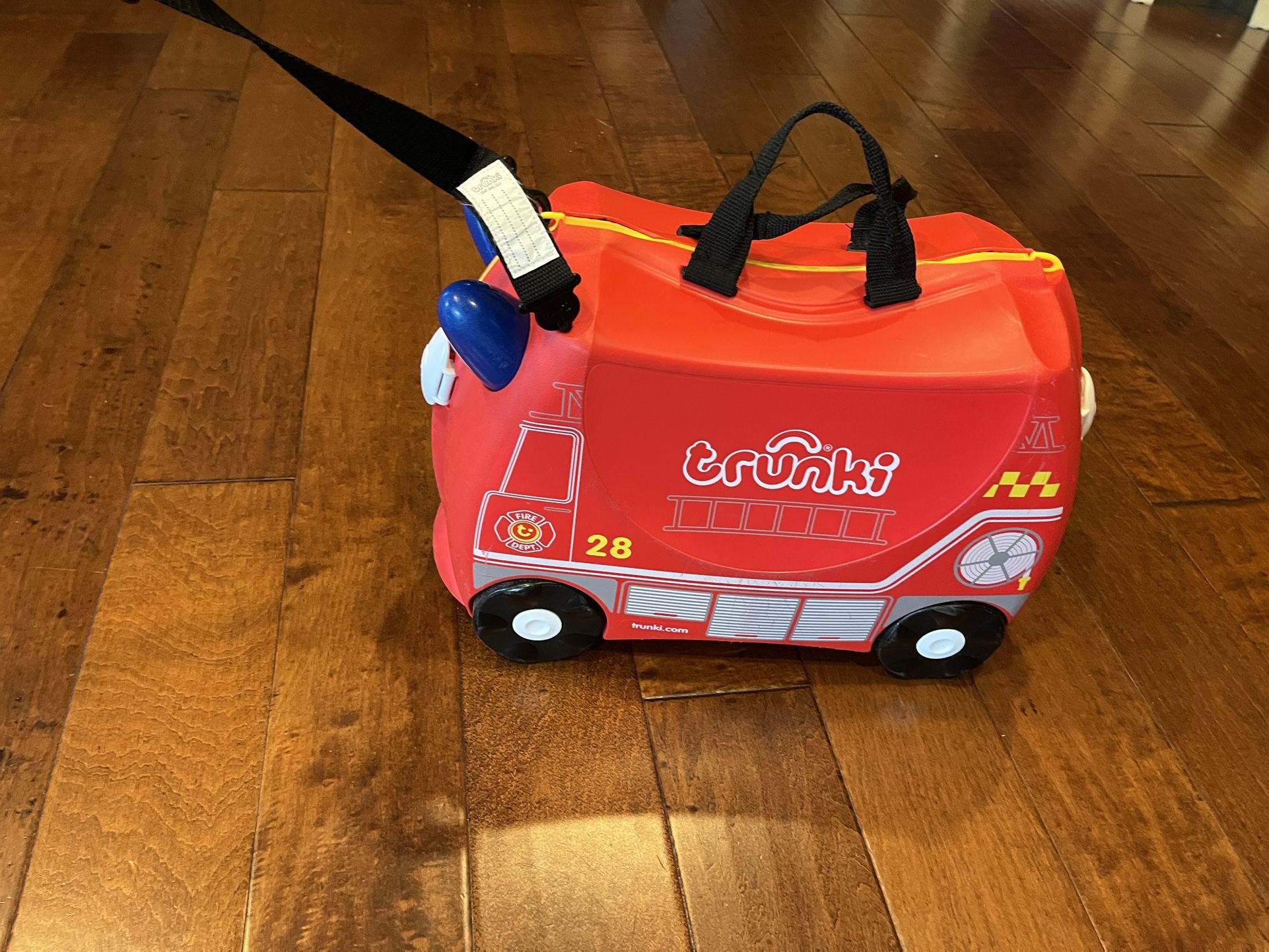 Kids Luggage Firefighter Truck