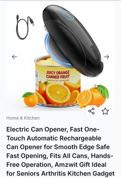Electric can opener