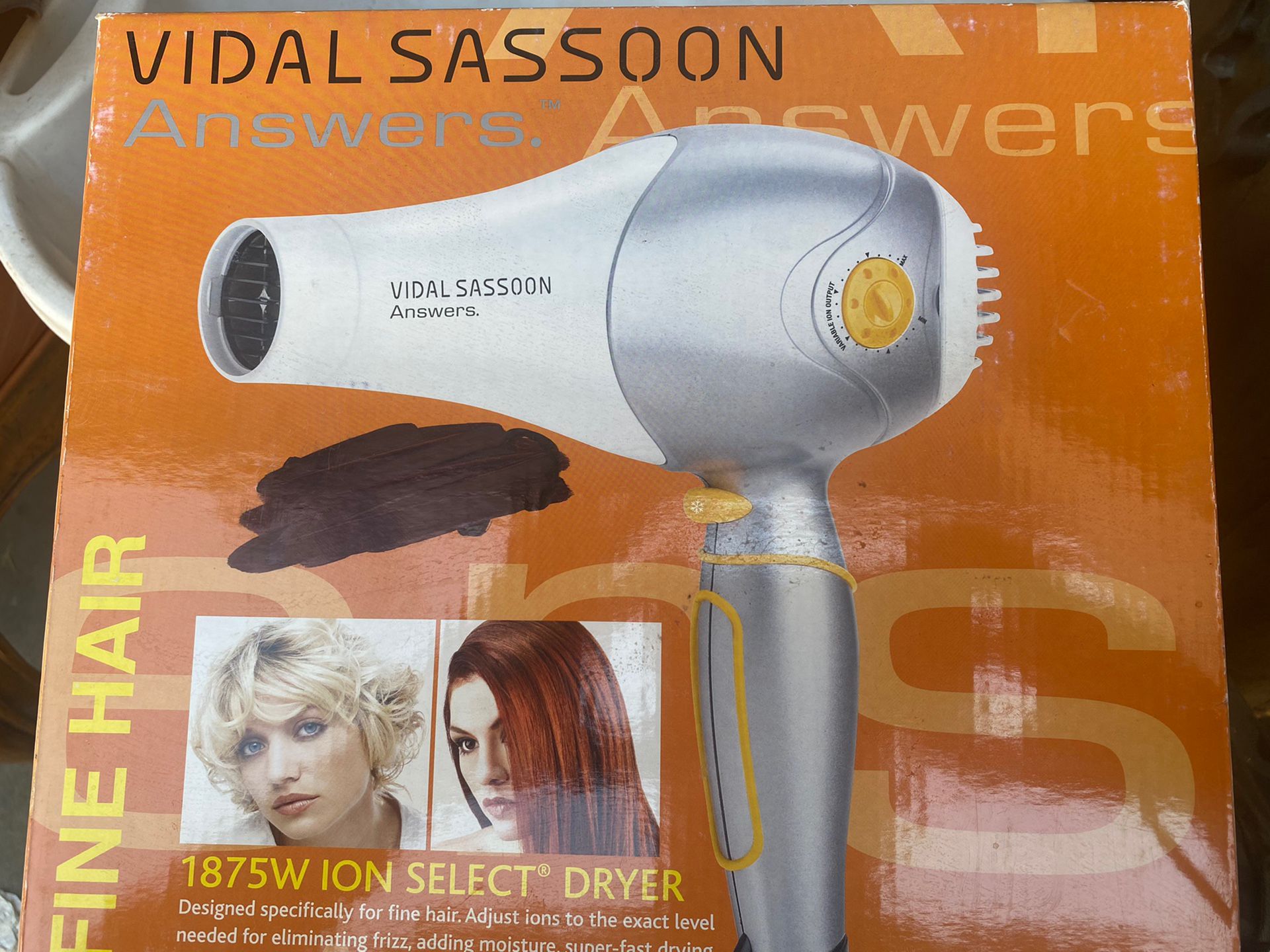 Vidal Sassoon Answers Hair Dryer