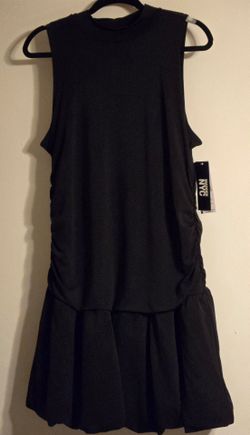A black sleeveless dress knee length New never worn