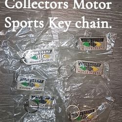 John Deere Motor Sports LOT of 9 Collectors KEY chain.