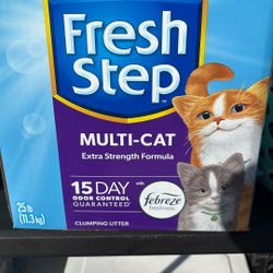 Fresh Step 25 Pds $10