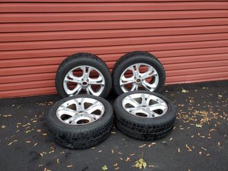 WINTER TIRES AND RIMS