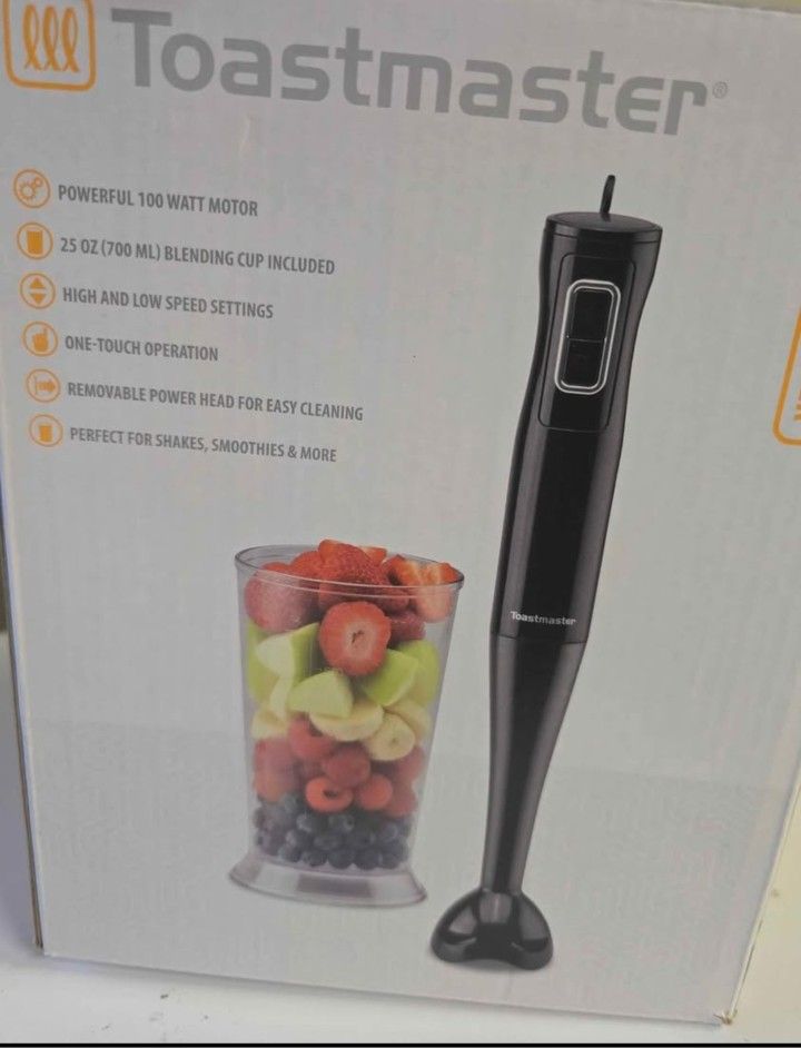 Brand new Toastmaster immersion blender