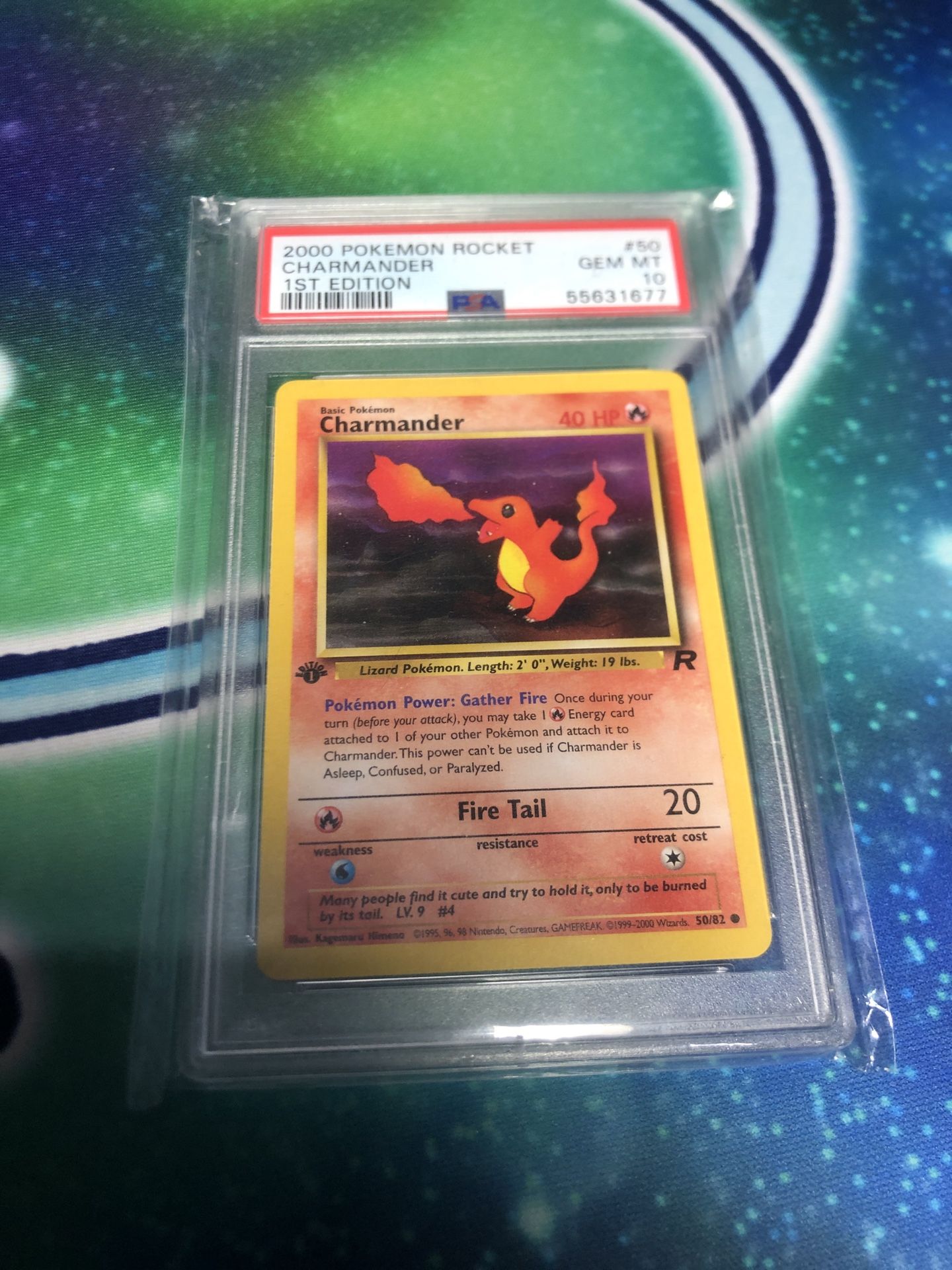 PSA 10 Charmander #50 Team Rocket