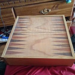 Backgammon And Checkerboard Mix