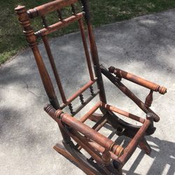 Wooden Rocker 