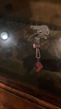Harley Quinn costume necklace