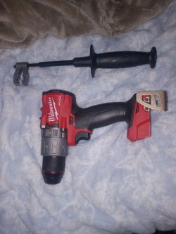 New Milwaukee M18 Fuel 3rd Generation Hammer Drill With  Handle. Tool Only