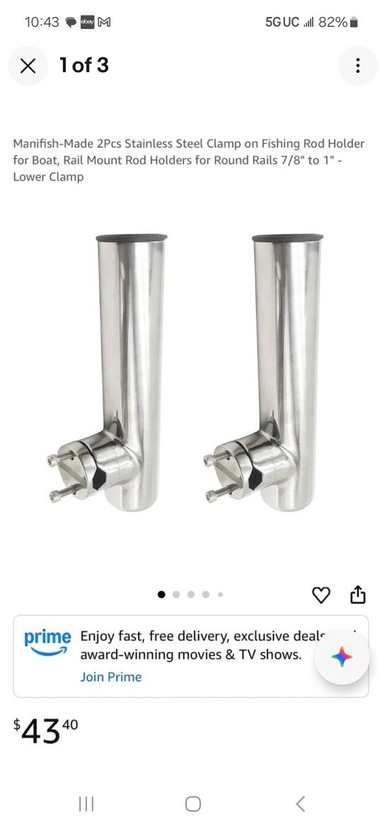 Clamp On Pole Holders For Boat