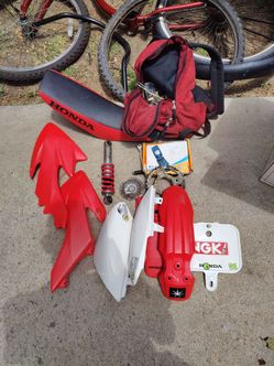 Honda off road assorted parts