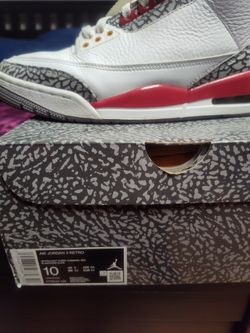 Jordan 3 Cardinales Size 10