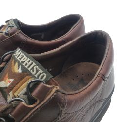 Mephisto‎ Mens Air-Jet Oxford Size 10 Brown Leather Lace Up Dress Shoe France s-l400.jpg main image 4