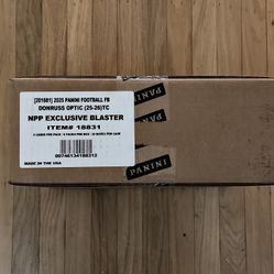 2025 NFL Donruss Optic Blasters Sealed Case
