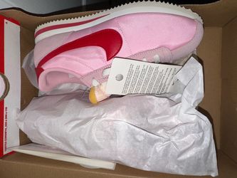 Nike Cortez Pink and Red Sneakers