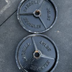 45lb Olympic Weight Plate Set 
