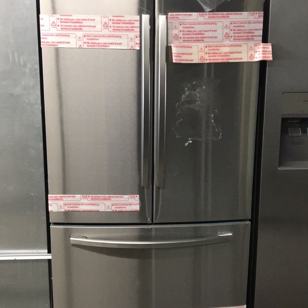 New Open Box Samsung French Style Stainless Steel Refrigerator 