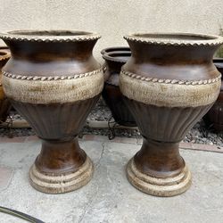 New Flower Pots Made Out Of Clay Perfect Gift 🎁 