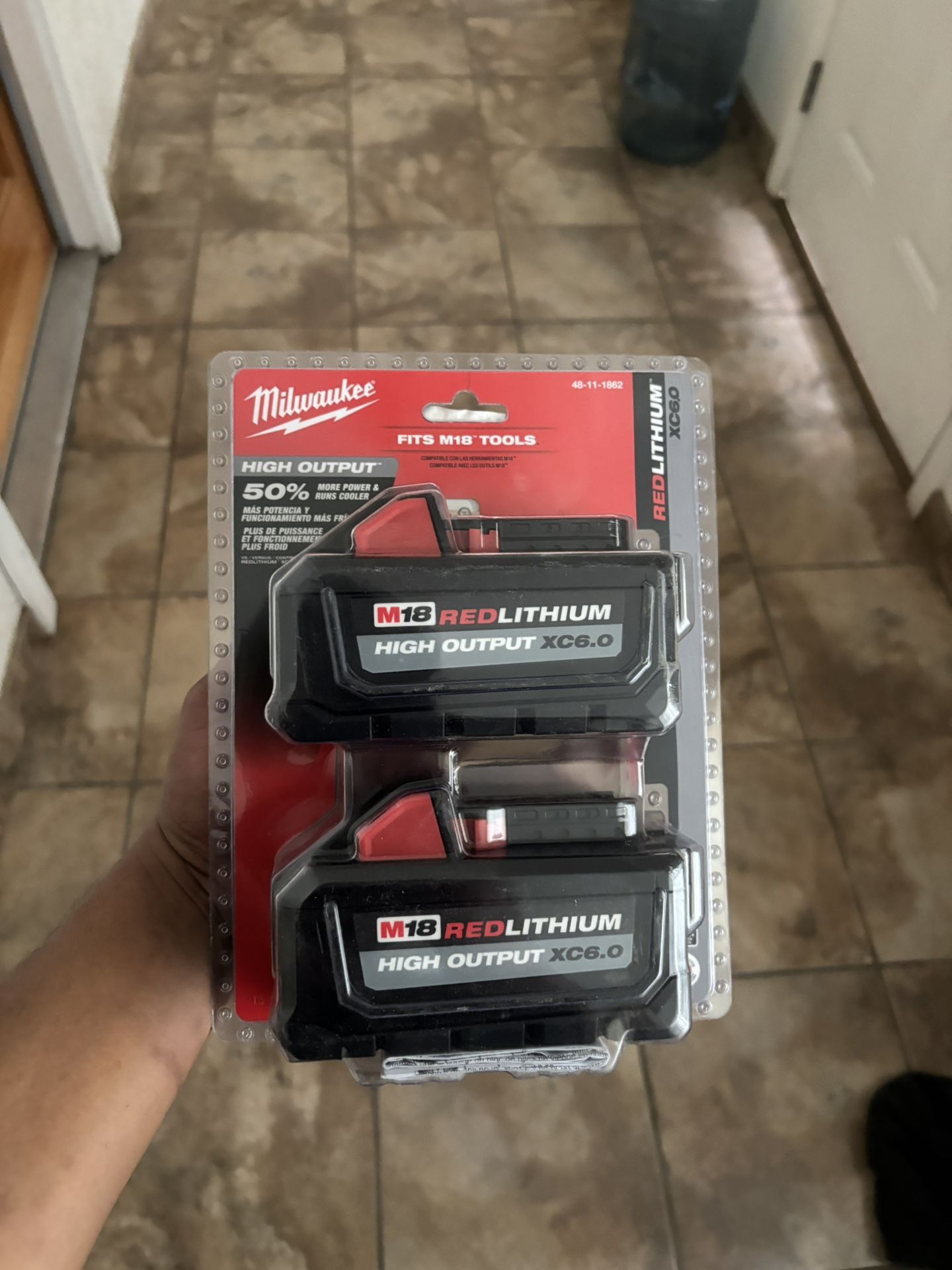 6.0 Milwaukee Battery’s