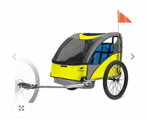 NEW! CoPilot Model A double seater bike trailer