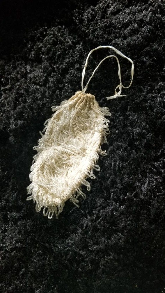 Vintage Beaded purse Clutch Bag