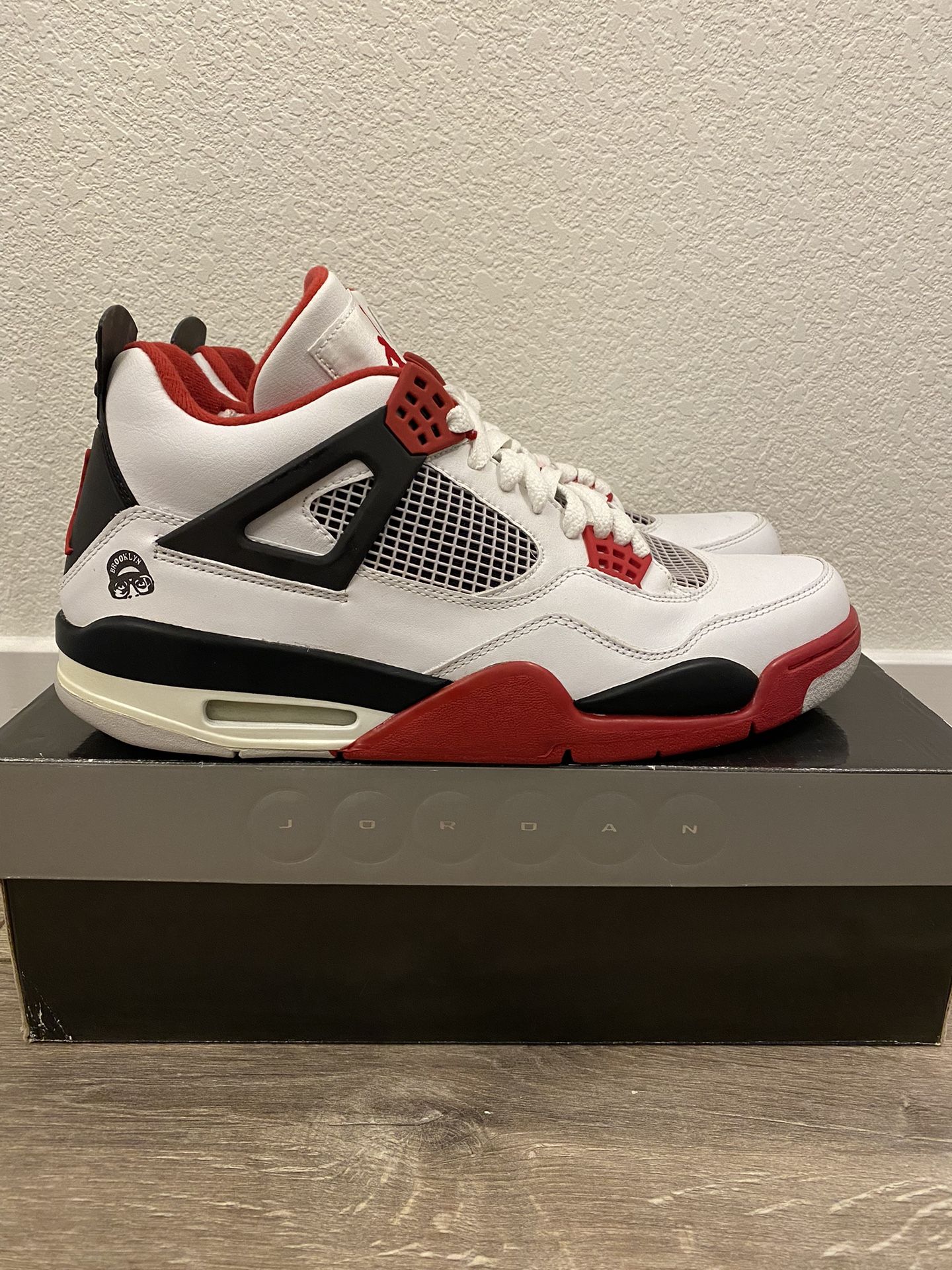 DS Jordan 4 Mars Blackmon (Fire Red 2006) display picture 1