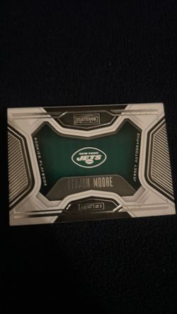 Elijah morre autographed card