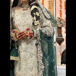 Pakistani Mehndi/nikkah Bridal Dress 