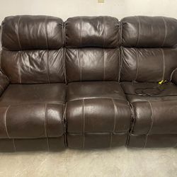 Electric reclining sofa 