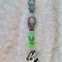 Nightmare Before christmas Straw toppers/buddies