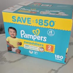 Pampers 2 180 Count