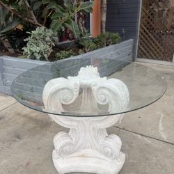 Plaster Paris Beautiful Dining Table