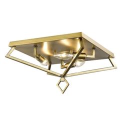 Millennium Lighting - 3253-HBZ - 3 Light Flush Mount-7 Inches Tall and 13 Inches