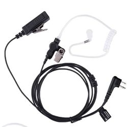 Motorola 2-Pin Walkie Talkie Acoustic Tube Earpiece – New
