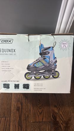 Equinox adjustable skates etc