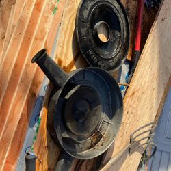 1967,68,69 Dual Snorkel 18 Inches air Cleaner Mopar 440 Hp 