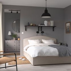IKEA RAMNEFJÄLL Queen Upholstered Bed