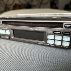 Alpine CDM 7833 Receiver CD Player 