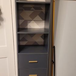 WAYFAIR Bookcase And Desk Sheving Unit