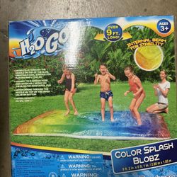 💦 H2O GO! Color Splash Blobz – Fun Water Mat with Sprinkler 🌈